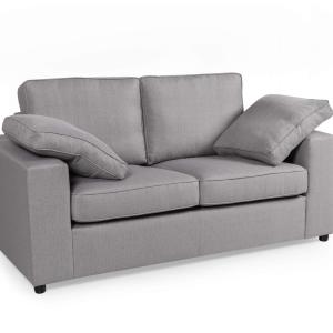 ALTON Fabric Sofa in Silver