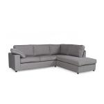 ALTON Fabric Sofa in Silver