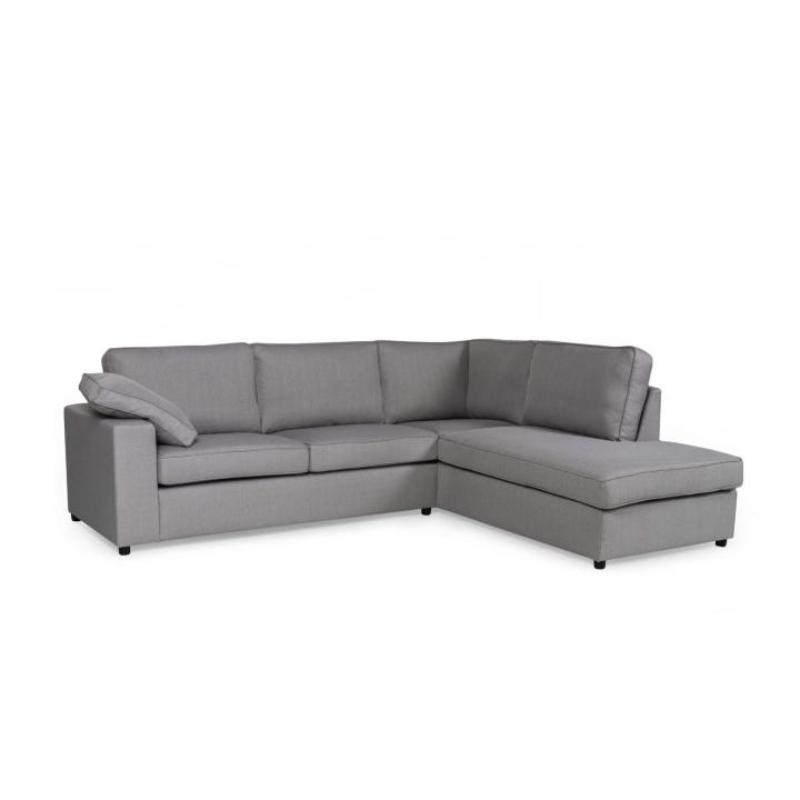 ALTON Fabric Sofa in Silver