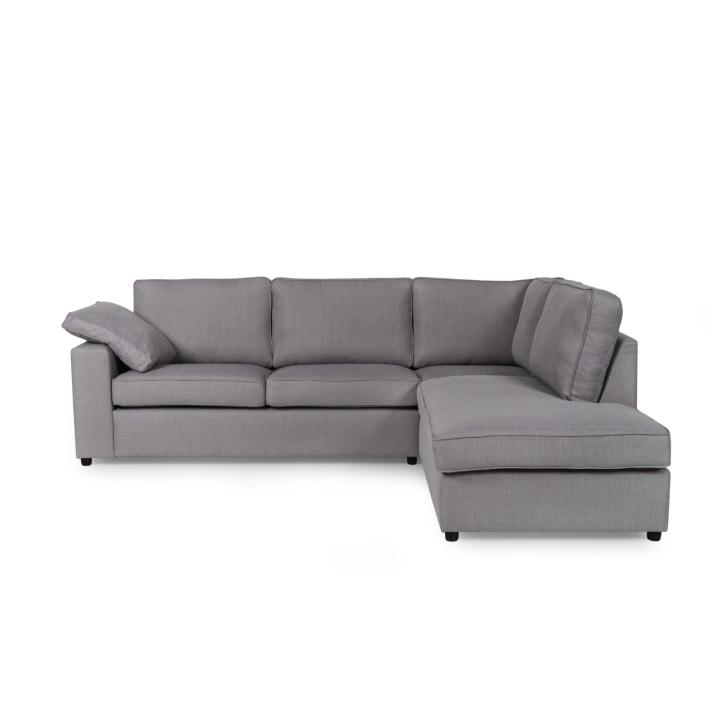 ALTON Fabric Sofa in Silver