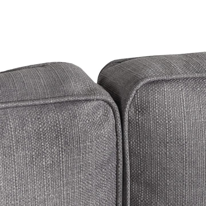 ALTON Fabric Sofa in Silver