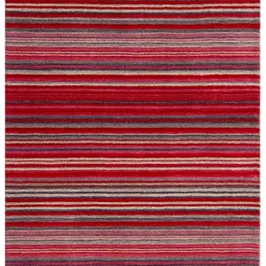CARTER Wool Red Rug