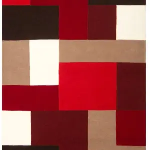 LEXUS Red Wool Rug