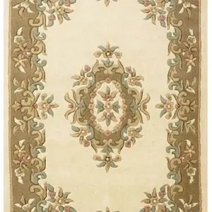 PRIME ROYAL Cream/Beige Wool Rug
