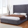 GENESIS Dark Grey Bed Frame - Double, King & Super King Size