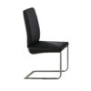 MAXWELL PU Dining Chair with Stainless Steel Frame - Set of 2 - Image 2