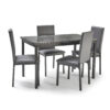 RUBY Marble Effect Dining Table in 2 Sizes and 4 Colours - Image 14
