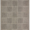 FLATWEAVE GEL Check Grey Rug, Runner & Doormat