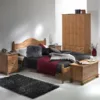COPENHAGEN 3 Drawers Bedside in Pine - Image 6