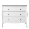 BAROQUE 3 Drawers Wide Chest in Black, Grey and White - Image 9