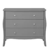 BAROQUE 3 Drawers Wide Chest in Black, Grey and White - Image 18