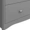 BAROQUE 3 Drawers Wide Chest in Black, Grey and White - Image 14