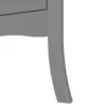 BAROQUE 3 Drawers Wide Chest in Black, Grey and White - Image 12
