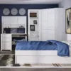 ANGEL Tall Narrow 3 Drawer Bookcase - Image 3