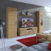CORTINA Tall Glazed Display Cabinet (RH) in Grandson Oak - Image 4