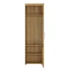 CORTINA Tall Glazed Display Cabinet (RH) in Grandson Oak - Image 7