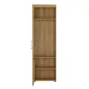 CORTINA Tall Glazed Display Cabinet (LH) in Grandson Oak - Image 7