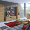 CORTINA 1 Drawer Coffee Table in Grandson Oak - Image 4