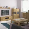 CORTINA 1 Drawer Coffee Table in Grandson Oak - Image 3