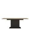 BROLO Extending Dining Table in Walnut and Dark Panel Finish - Image 7