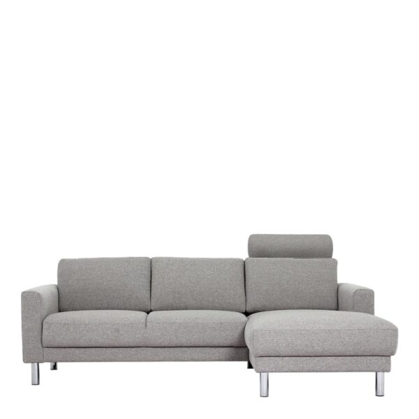 CLEVELAND Chaiselongue Sofa (LH) in Nova Light Grey - Image 4