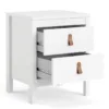 BARCELONA Bedside Table with 2 Drawers - Image 8