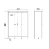 BARCELONA Wardrobe with 3 Doors - Image 13