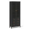 BARCELONA China Cabinet - 2 Doors with Glass