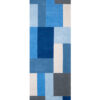 LEXUS Blue Wool Rug - Image 4
