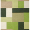 LEXUS Green Wool Rug