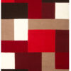 LEXUS Red Wool Rug
