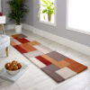 LEXUS Terracotta Wool Rug - Image 5
