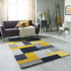LEXUS Yellow Wool Rug - Image 6