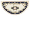 PRIME ROYAL Cream/Blue Wool Rug - Image 5