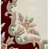 PRIME ROYAL Cream/Red Wool Rug - Image 3