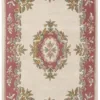 PRIME ROYAL Cream/Rose Wool Rug
