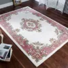 PRIME ROYAL Cream/Rose Wool Rug - Image 7