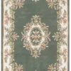 PRIME ROYAL Green Wool Rug