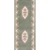 PRIME ROYAL Green Wool Rug - Image 4