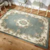 PRIME ROYAL Green Wool Rug - Image 7