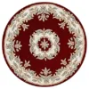 PRIME ROYAL Red Wool Rug - Image 4