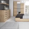 KENSINGTON 4+4 Wide Chest of Drawers in Oak - Image 7