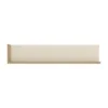 LYON 120cm Wall Shelf in Riviera Oak and White - Image 6
