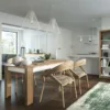 LYON Bookcase (RH) in Riviera Oak and White High Gloss - Image 4
