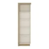 LYON Bookcase (RH) in Riviera Oak and White High Gloss - Image 6