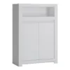 NOVI 2 Doors Cabinet in Alpine White