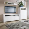 NOVI 2 Doors Cabinet in Alpine White - Image 3