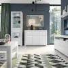 NOVI 3 Doors 3 Drawers Cabinet in Alpine White - Image 6