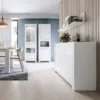 NOVI 3 Doors 3 Drawers Cabinet in Alpine White - Image 4