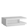 LYON Designer Coffee Table in White and High Gloss